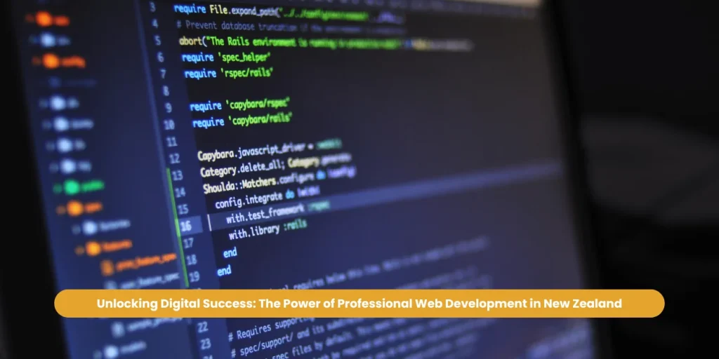 Unlocking Digital Success: The Power of Professional Web Development in New Zealand